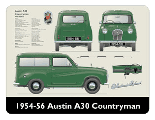 Austin A30 Countryman 1954-56 Mouse Mat